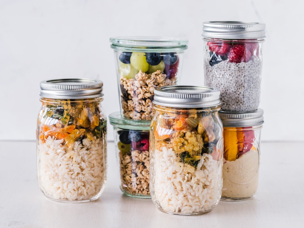 Nutritionist preparing healthy food